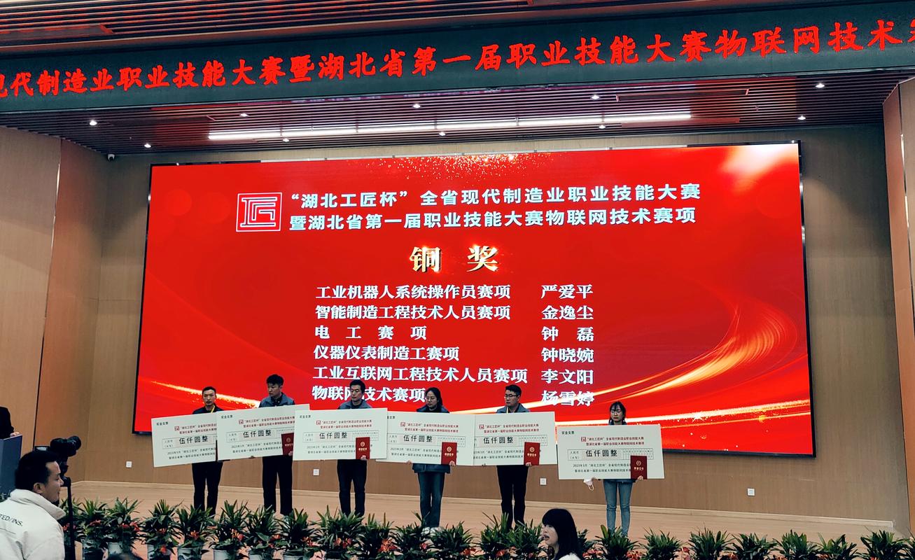 襄阳技师学院杨雪婷老师在湖北省第一届职业技能大赛物联网技术赛项中